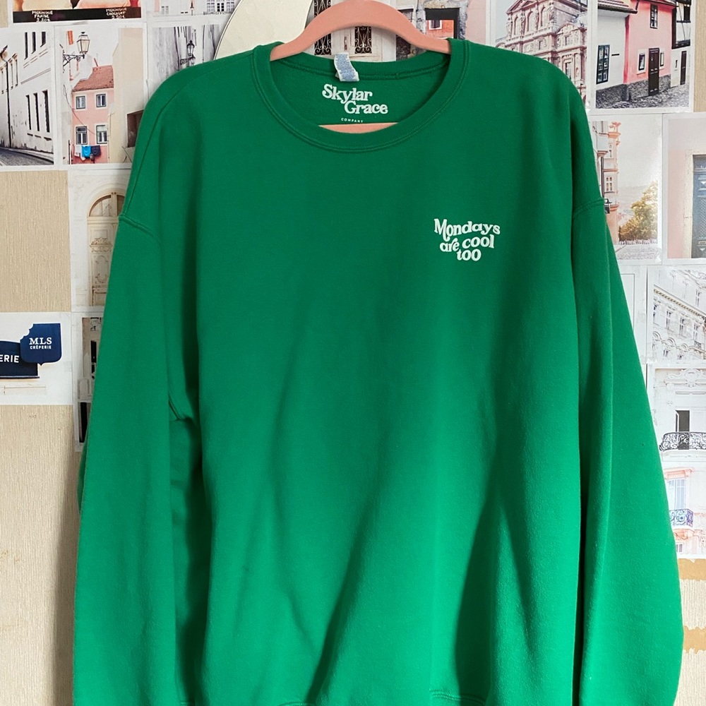 Stop Waiting For the Weekend Skylar Grace Co. Crewneck